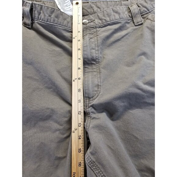 Carhartt Loose Original Fit Pants Mens 40x30 Brown B151 Canvas Carpenter Jean - Picture 10 of 11
